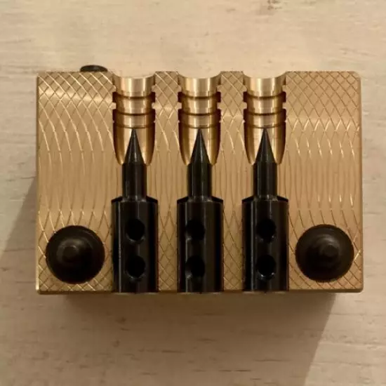 MP Bullet Mold - .25-20 Win - 258-640 - Plain Base - 3 Cavity Brass Mold