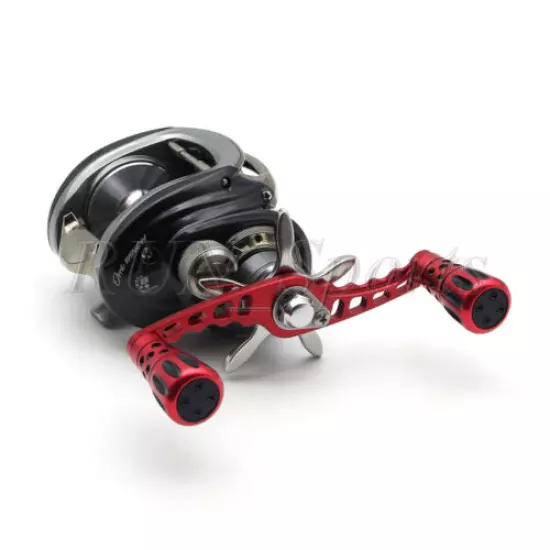 CNC Machined Baitcasting Fishing Reel Handle Aluminum Knobs for Abu Garcia Daiwa