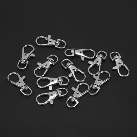 12 Pcs / Pack Iron Anti Escape Pet Bird Cage Door Buckle Lock Claw Trigger` Snap