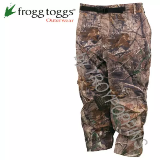 FROGG TOGGS RAIN GEAR-NT8201-53 RT AP HD CAMO PANTS TOADZ TOADSKINZ HUNTING WET