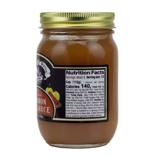 Amish Wedding Cinnamon Applesauce 15oz BB 4/2026