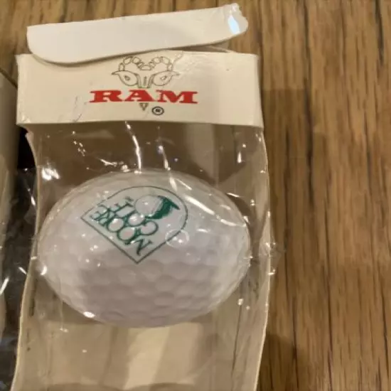 3 Packs Of Vintage Zippo Ram Golf Balls Moore Golf Inc. 8 balls