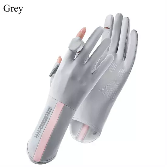 Mid-long Sunscreen Gloves Thin Cycling Driving Gloves Summer Spring