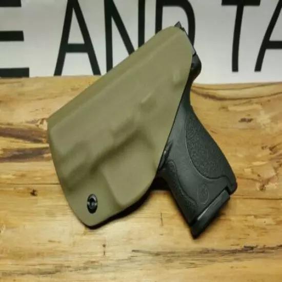 Fits Smith & Wesson Shield Kydex IWB Holster **Lifetime Warranty**FDE**