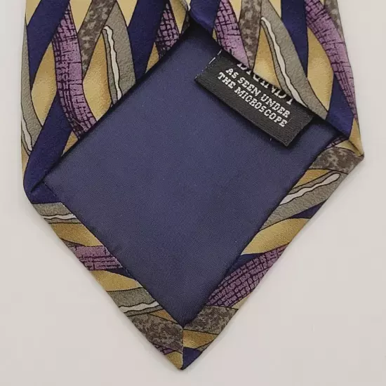 BRANDY Cocktail Collection Business Casual Silk Necktie Colorful Weave Pattern