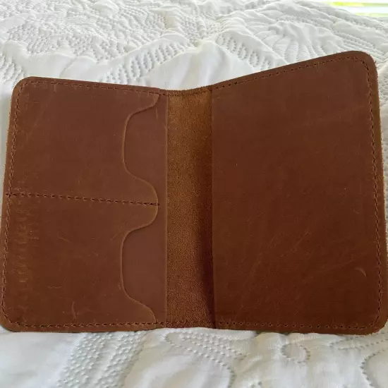 PLG Portland Leather Goods Modern Passport Holder Canyon