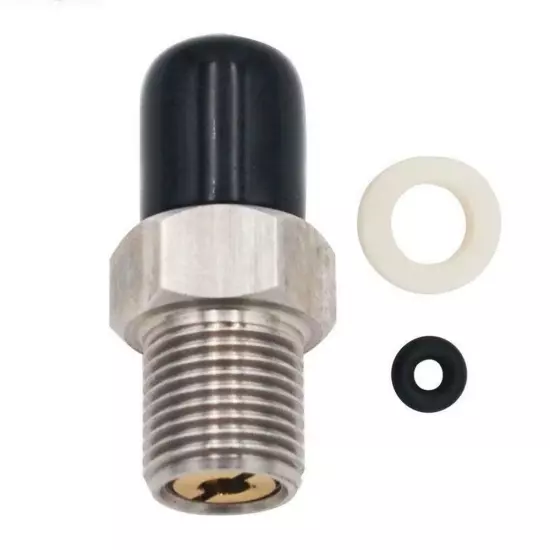 PCP/8mm Male Quick Head Connection One-Way Foster Stainless Steel Fill Nipple