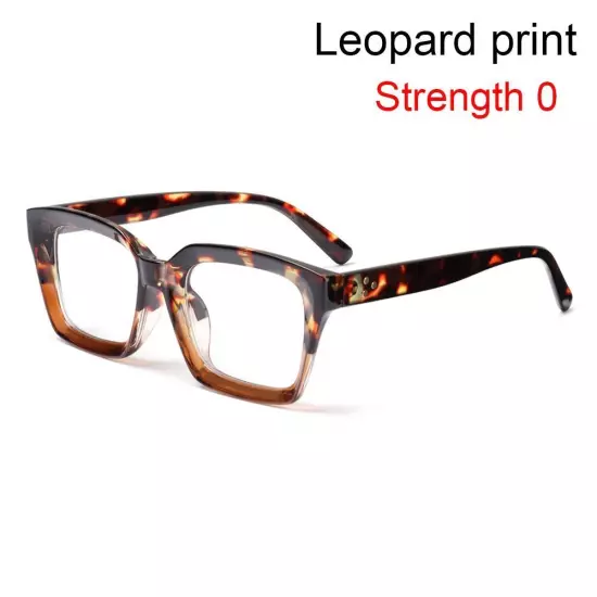 Square Oversized Reading Glasses Presbyopia Eyeglasses Large Frame