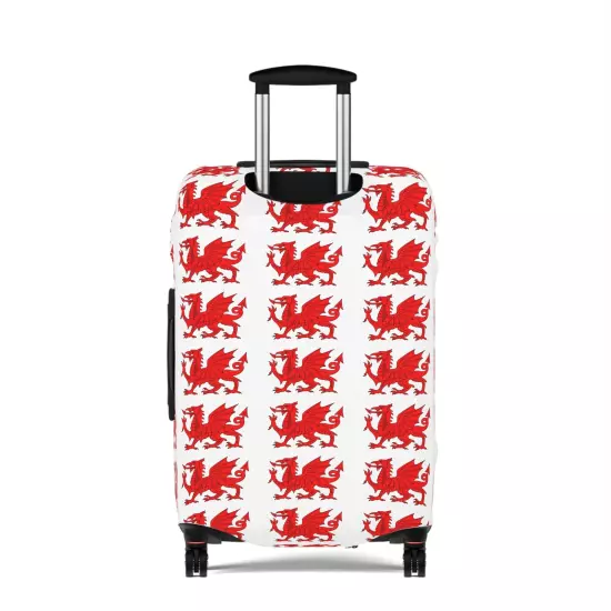 Welsh Dragon Luggage Cover