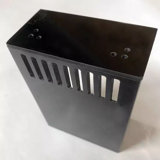 Aquarium overflow box with lid - Surface skimmer for drilled tank