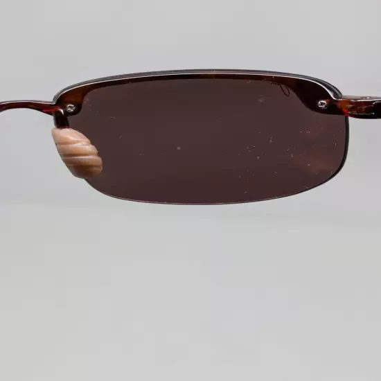 MAUI JIM MJ-407-10 Japan Rootbeer Brown Tortoise Wrap Sunglasses-64-17-130