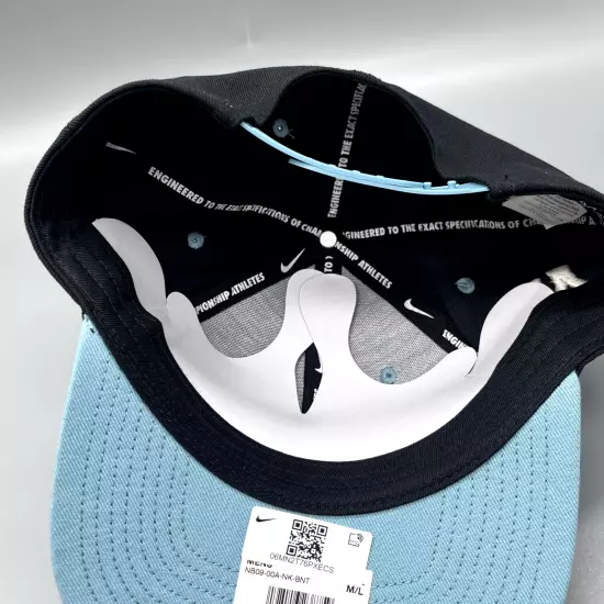 Nike Jordan New York Yankees Pro Cap Rare Black Blue Snapback Hat Jeter M/L