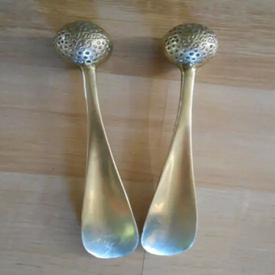 Vintage Dunlop Golf Ball #1 65 pair of shoe horns by Penco silver tone