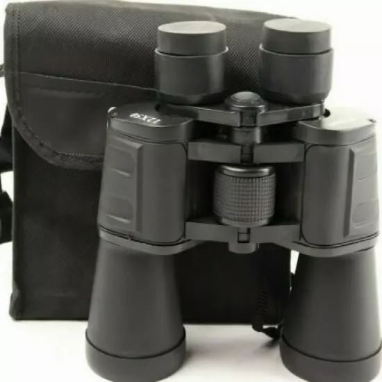 Polaroid 12x50 Sports Binoculars Porro Prism WaterProof Sport Bird IB-1250 zoom