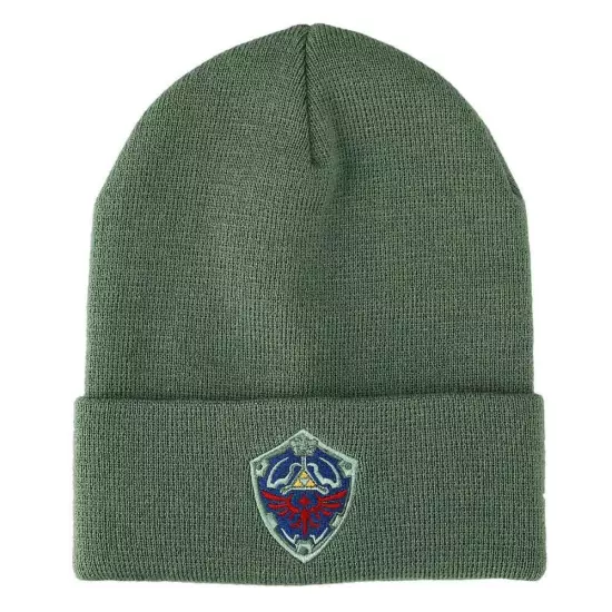 Legend of Zelda Hyrule Crest Cuff Beanie, One Size