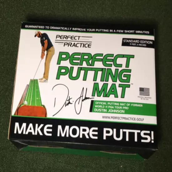 NEW Perfect Practice Golf Putting Mat Standard Edition