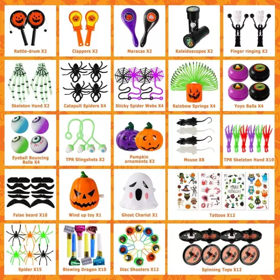 288 PCS Halloween Party Favors Toys Assortment for White Or Gray] See more 