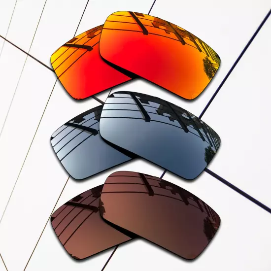 TRUE Polarized Replacement Lenses for-Oakley Gascan Frame OO9014 Multi-Colors