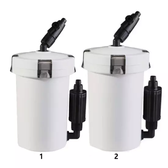 Aquarium Filter Bucket Fish Tank Quiet External Canister with Sponge Accessories