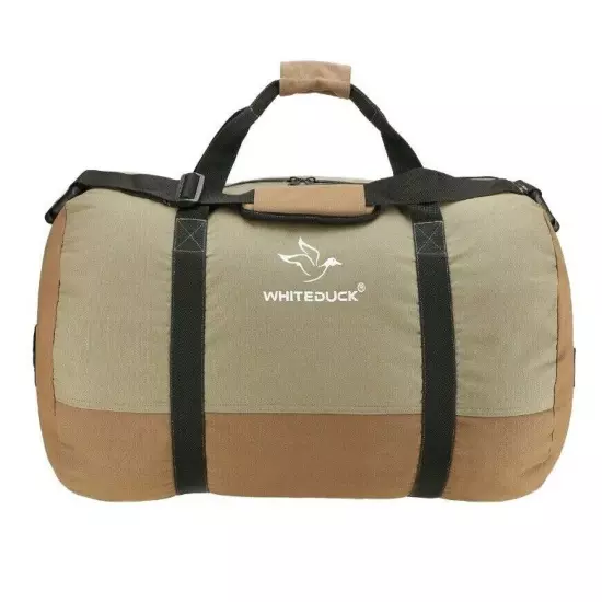 WHITEDUCK FILIOS Water Proof Duffel Bag- Multipurpose Heavy Duty Tactical Canvas