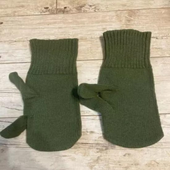 Hunting Mittens Inserts Trigger Finger OG-208 75% Wool Medium Pair For M-1965