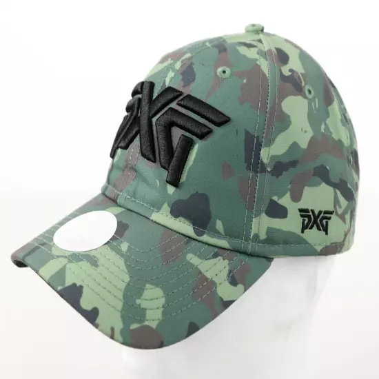 PXG 920 Jungle Camo Strapback Golf Hat Green New Era 9Twenty Womens NWD