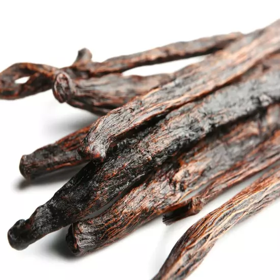 Tahitian Vanilla Beans - Whole Grade B Pods for Baking, Brewing, Extract Making