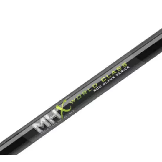 MHX Saltwater Solid Boat Rod Blank. 30-50 Lbs. 6.9 Foot Black B.55 T 18.0 7mm