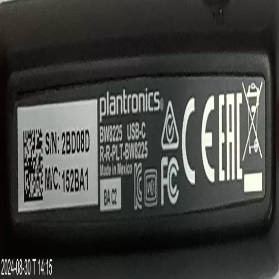 Plantronics BW8225 USB C HEADPHONE MIC