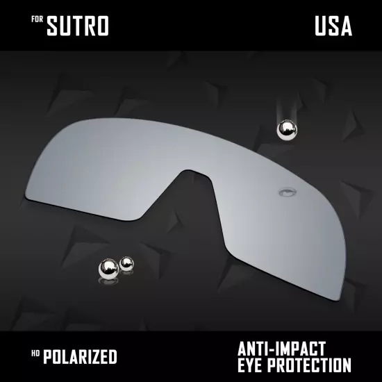 Anti Scratch Polarized Replacement Lenses for-Oakley Sutro OO9406