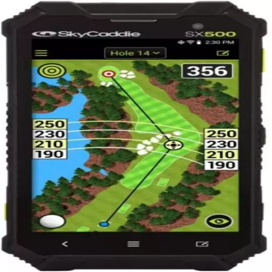 SkyCaddie SX500 Handheld Golf GPS - Black - MINT