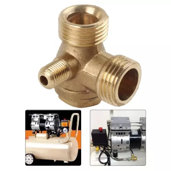 Reliable Copper Check Valve for Air Compressor Easy Installation 20x20x10mm