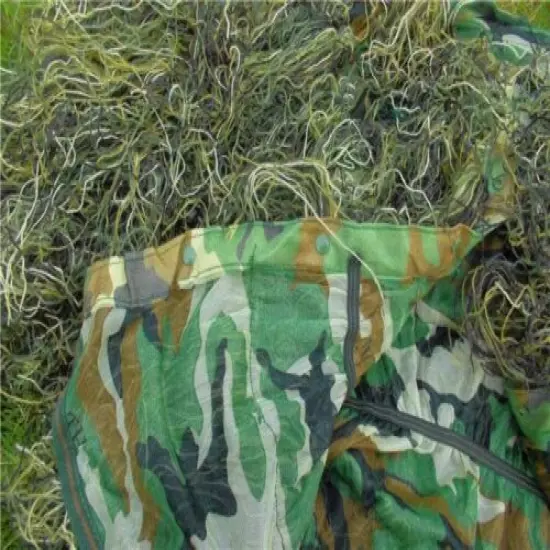 3D Jungle Camouflage Suit Yee SniperTactics Ghillie Paintball Hunting Suit