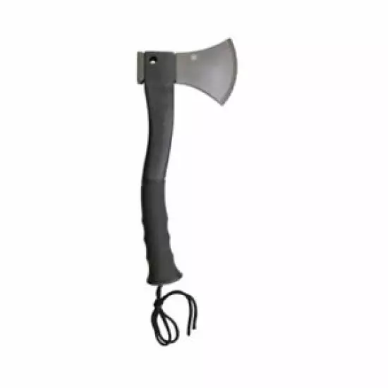 Schrade 11.8" Survival Hatchet Axe 3Cr13 Stainless Steel Black Handle Ferro Rod