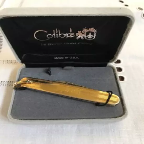 COLIBRI GOLDTONE POCKET KNIFE WP Inscribed With Box