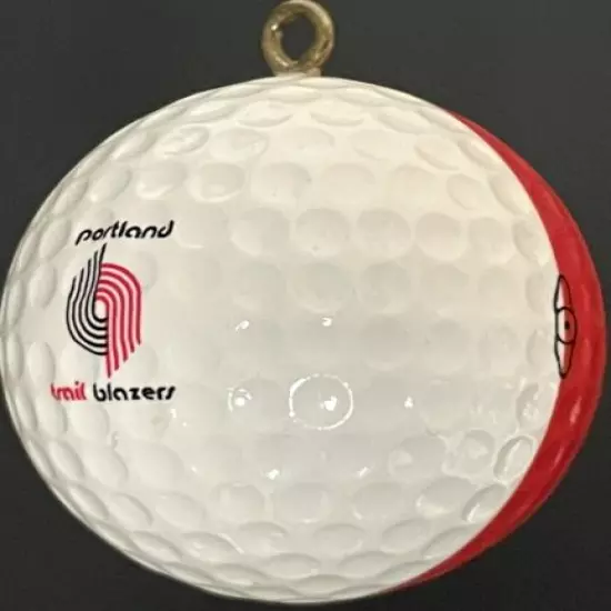 PING eye Karsten Portland Trailblazers Red White GOLF BALLhook Mint Basketball