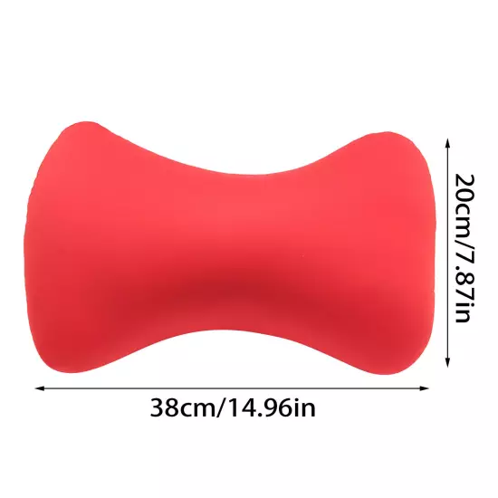 Mini Bone Headrest Roll Pillow Backrest Pillow For Travel Car Sofa Bed 38×20cm