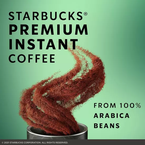 Starbucks Dark Roast Premium Instant & Microground Coffee 3.17 oz Exp. 9/25