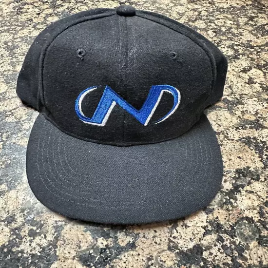 VINTAGE 1990'S NICKENT GOLF HAT BLACK