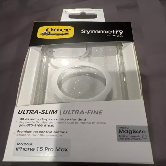 Otterbox Symmetry Series Case with MagSafe for the iPhone 15 Pro Max 6.7" New