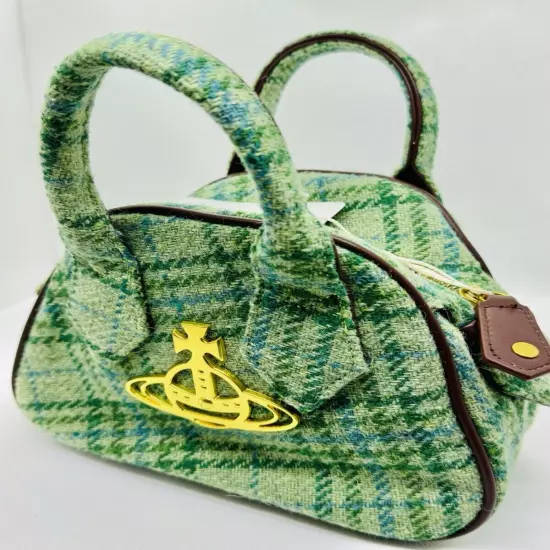 Vivienne Westwood Yasmin Harris Tweed Collaboration Greenish from japan