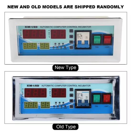 Egg Incubator Controller Automatic Hatcher Temperature And Humidity Thermost LLI