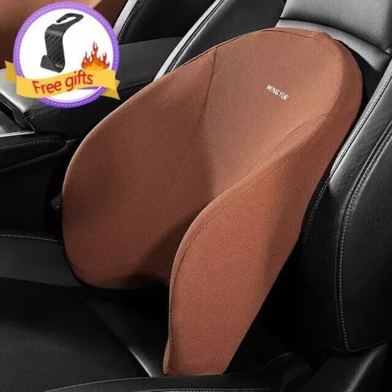 Car Neck Pillow Car Seat Lumbar Headrest Support Waist Neck Pillow Back Support