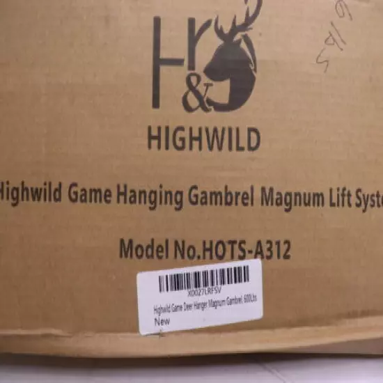 Highwild Game Hanging Gambrel and Hoist Kit 600-lbs. HOTS-A312