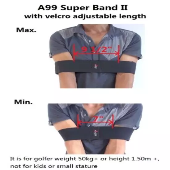 A99 Golf Super Band II Regular + Wrist Corrector