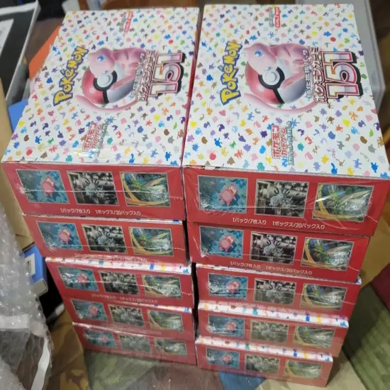 Pokémon TCG: Scarlet & Violet - 151 Booster Box - Japanese - Factory Sealed!!!!!