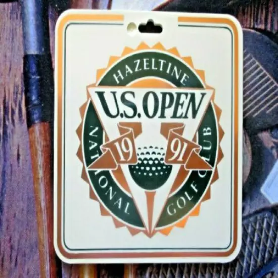 vtg - PGA TOUR Golf Bag Tag - 1991 U.S. OPEN - Hazeltine National GC - USGA