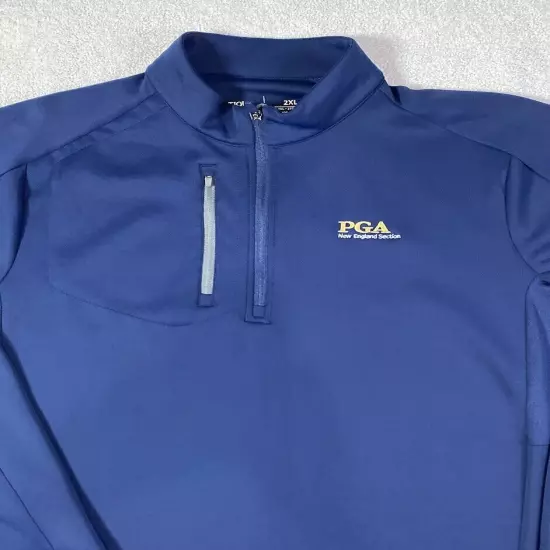 PGA New England Section 1/4 Zip Pullover Antigua Golf Performance Golf Men’s 2XL