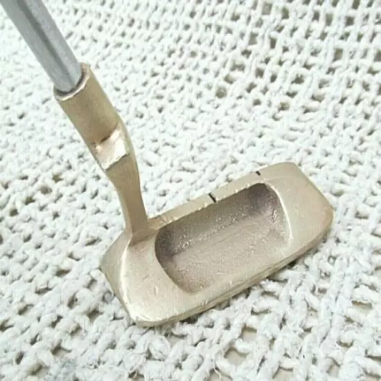 Vintage Royal BUSTER Brass Putter 33" RIGHT HANDED ~ Firm Flex Steel Shaft