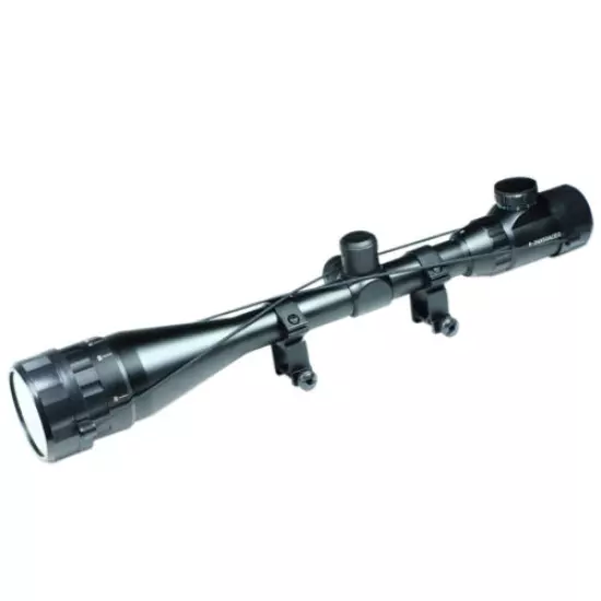 6-24x50 Hunting Rifle Scope Red & Green mil-dot illuminated Optical Gun Scope